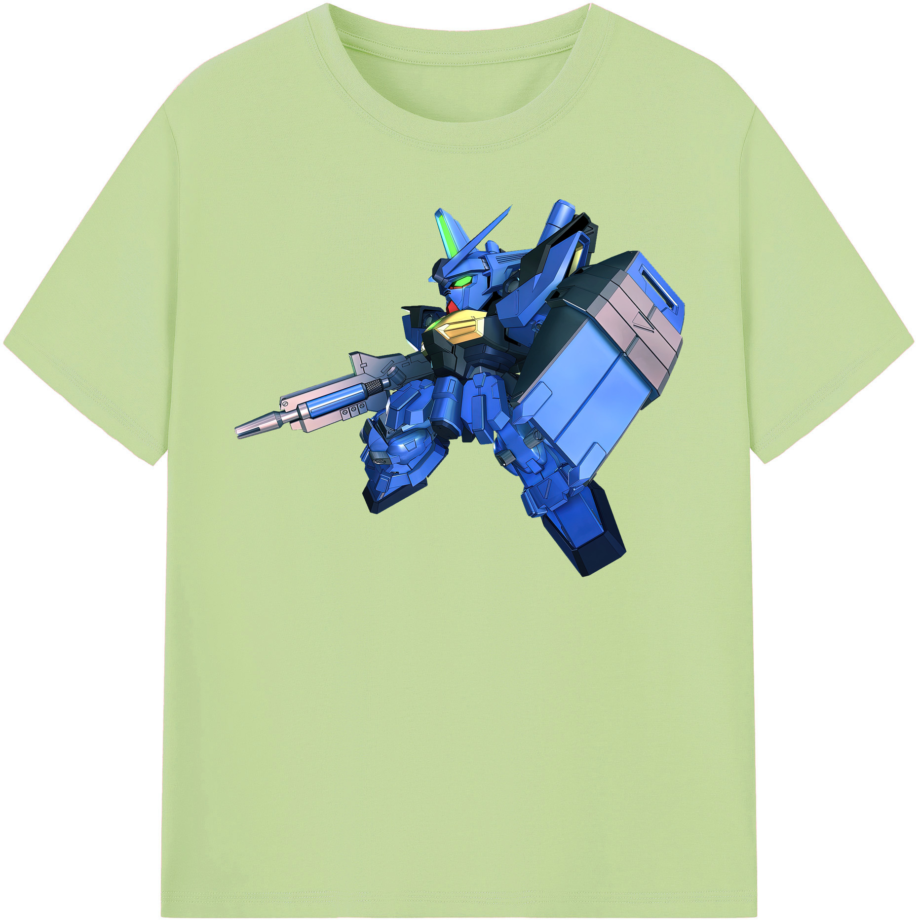 （画像用） 機動戦士ガンダム Mobile Suit Gundam 綿100％半袖Tシャツ（フロントプリント）